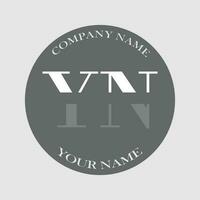 initial YN logo letter monogram luxury hand drawn vector
