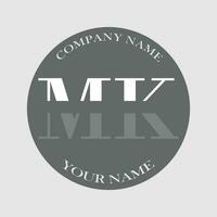 initial MK logo letter monogram luxury hand drawn vector