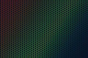 Hexagon technology pattern background vector