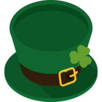 leprechaun hat st patricks day icon isolated png