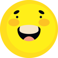 Emoticon Lächeln glücklich png