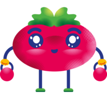 kawaii Tomate gesund Essen png