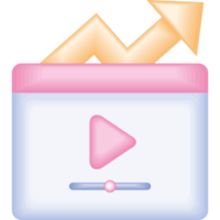 Symbol für Videomarketing png