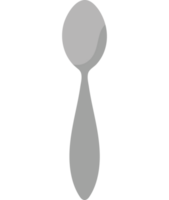 cucchiaio utensile argenteria icona isolato png
