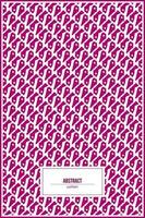 abstract pattern with unique rhombus style vector