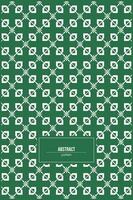 abtract pattern with green background vector