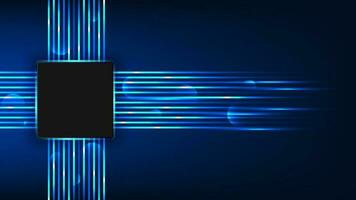 Microchip technology background Like the brain and nerve centers of electronic devices. Wait for commands and process them forward to the circuit. and exists in electronic devices vector