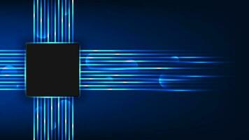 Microchip technology background Like the brain and nerve centers of electronic devices. Wait for commands and process them forward to the circuit. and exists in electronic devices vector