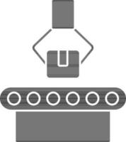 Conveyor Belt Icon In Flat Style. vector