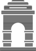 India portón icono. vector