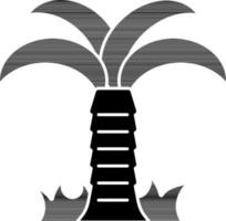 icono de palmera vector
