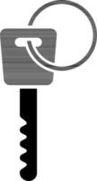 Vector illustration of key chain icon.