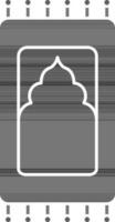 Rug Or Sajadah Icon vector