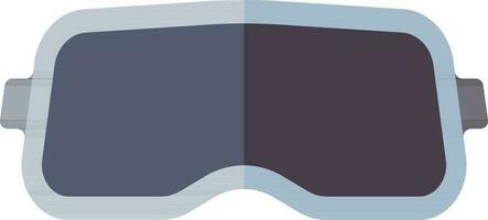 VR glasses icon in gray color. vector