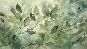 watercolor pattern background, generate ai photo