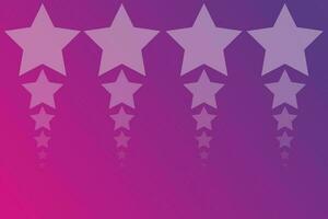 Gradient background. Banner design composition. Horizontal orientation. Modern geometric pattern. Futuristic background with geometric shapes stars. Vector illustration.