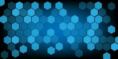 HUD Hexagon futuristic background vector for technology and finance concept and education for future