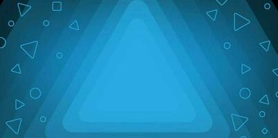 HUD triangle futuristic background vector for technology and finance concept and education for future