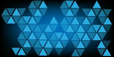 HUD Triangle futuristic background vector for technology and finance concept and education for future