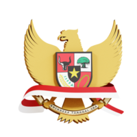 Pancasila Day 3D Icon png