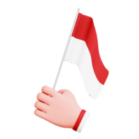 pancasila día 3d icono png