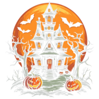 Halloween design - ai generato png