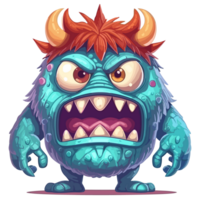 kawaii monster - ai gegenereerd png