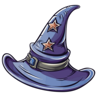 Halloween strega cappello - ai generato png