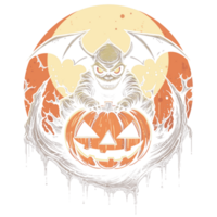 Halloween design - ai generato png