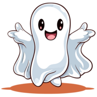 dia das Bruxas vaia - fantasma - ai gerado png