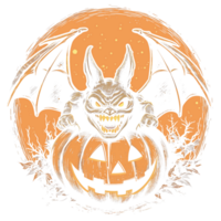 Halloween Design - - ai generiert png