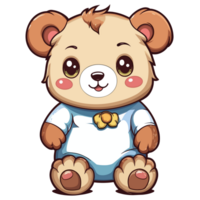 süß wenig Teddy Bär - - ai generiert png