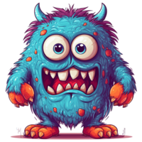 kawaii monster - ai gegenereerd png