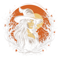 Halloween Design - - ai generiert png