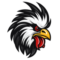 gallina cabeza - ai generado png