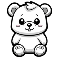 Cute Little Teddy Bear - png