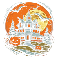 Halloween design - ai generato png