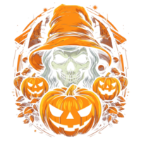 Halloween design - ai generato png