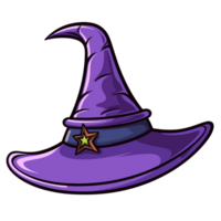 Halloween sorcière chapeau - ai généré png