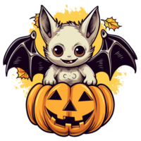 mooi halloween knuppel - ai gegenereerd png