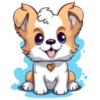 Cute Dog - png