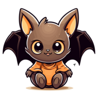 bellissimo Halloween pipistrello - ai generato png