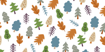 otoño árbol dibujos animados modelo png