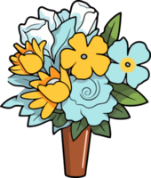 brincalhão Primavera floral arranjo png