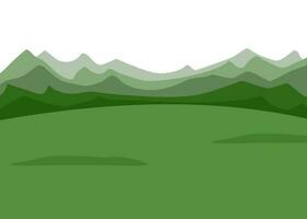 mountain green stacke background vector