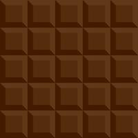 chocolate bar square background vector