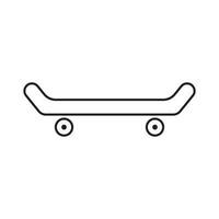 skateboard icon vector