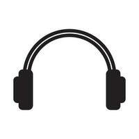 headset icon vector