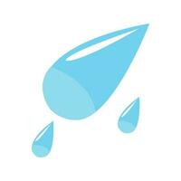 water drop icon vector