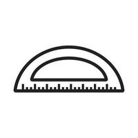 ruler icon vector